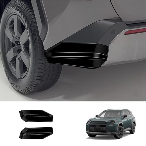 For  RAV4 2026 Car Rear Bumper Protector Strip Guard Corner Strips Scratch Protector Accessories 1