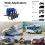 4 in 1 Racing Car  20A 12V  Panel with LED Indicator and Push Button Car  Vehicles Light Toggle 6