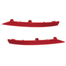 Rear Bumper Reflector Light Trim Warning Lamp Cover 63147400209 63147400210 for 3 Series F35 LCI 2015-2019