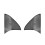 Front Triangle Horn Cover Protective for  Model Y Juniper 2025 2026 Speaker Frame Audio Panel Accessories 1