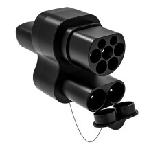 CCS2 to EV +AC Charging Adapter 300A CCS2 Combo for Model Y/S/3/X Convertor for Car Charger
