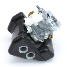 Motorcycle Carburetor with Air Filter for Moped 102 103 50 2T Moped 1996-2017 12mm