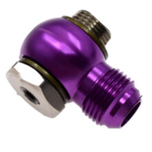 Adaptor Bolt Fitting Male M18-1.5 to AN8 AN10 360 Rotating Swivel Fitting for Oil Cooler AN10