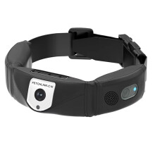 Wireless Dog Fence System, GPS Pet Dog Fence Collar Camera, Live Video & Recording, Two-Way Audio for Pet Animal EU Plug