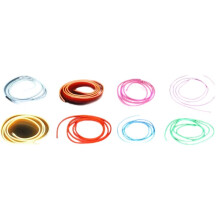 USB LED Car Interior Atmosphere Light Cool Neon Strip Flexible Environmental Lights for Automotive DIY Decoration
