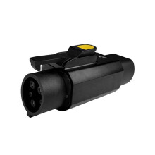 Adaptador EV Tipo 2 para Tipo 1/J1772, Cabo Adaptador de Carregamento EV 32A para Carro Elétrico, Adaptador Conversor de Carregador de Carro