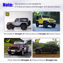 Car Rear Window Grip Handle ABS Interior for JL 4XE 2/4 Doors 2018-2025 Car Interior Accessories