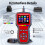 OBD2 Scanner Diagnostic Tool Read/Reset Fault Code with Freeze Frame Oxygen Sensor Test Multilingual System & HD Color 3