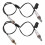 4PCS 36532-R70-A01 36531-R70-A01 Upstream&Downstream Lambda Oxygen O2 Sensor for  MDX   234-5053 5