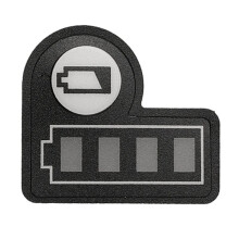 20 St Batteriklistermärken, Reservetiketter för 18V och 14 4V Litiumbatterier, Passar BL1830 BL1430