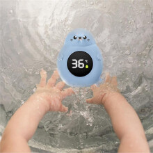 Baby Bath Thermometer LED Display Bath Thermometer Cartoon Digital Water Temperature Monitor for Kids Toddle