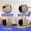 3Pack Dust Air Filter Replacement for  Models FV10VE1,FV-10VE1,FV10VEC1,FV-10VEC1,Projector Cartridge 7