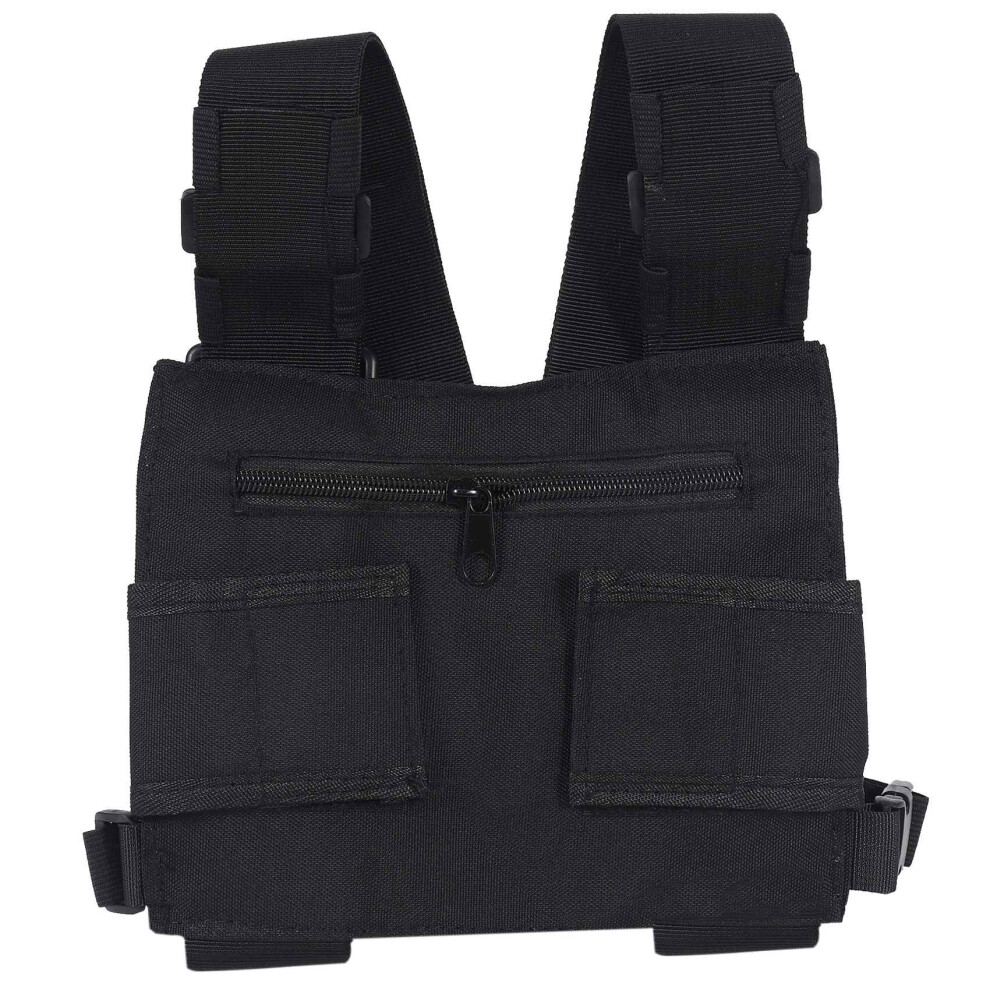 Radio Walkie Talkie Chest Pocket Harness Bags Pack Backpack Holster Two W 4712300572557