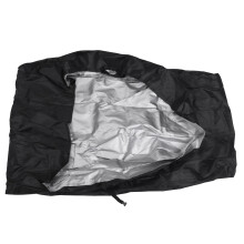 193X 63.5X 112Cm Schwarz Universal Wasserdichter RasenmäHer Regen Schutz Garten Gesamt GrößE Kordelzug Wetter Schutz