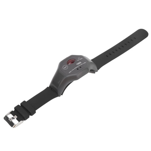 1KV-500KV High Voltage Detector, Auto Detection Function Wrist-Mounted High Voltage Alarm for Power Maintenance 1