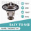 Thermostat 06K121113G for  , , Beetle, 2