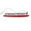 3RD Third Stop Tail Brake Light High Mount Brake Back Light Additional 3rd Stop Lamp for  A3 S3 2004-2012 8P3945097 9