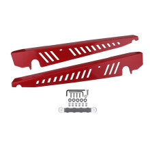 Shrouds Kit Panel Plate Engine Bay with Hardware for WRX & STi 2015-2020, Red