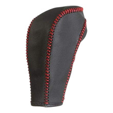 Car Automatic Shift Knob Cover Knob Gear Shift Cover for Cruze Captiva 2011 2012 2013 Black+Red