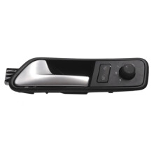 Car Inside Door Handle with Safety Door Lock and Rearview Mirror Control Knob for 05-12