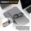 Security Anti-Theft Combination Laptop Notebook Cable Lock 4 Digit Password Lock 5
