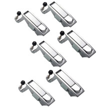 6PCS Compression Lock Trigger Lock Zinc Alloy Adjustable Lever Hand Operated Flush Compression Latches