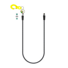 Scuba Diving Pressure Gauge Submersible Pressure Gauge with High Pressure Hose for BCD Regulator Underwater Diving