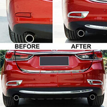 Voor  6 voor  Gj Atenza Sedan 2014 -2017 Chromen Achterlicht Mistlamp Afdeklijst Trim Frame Auto Stickers Accessoires