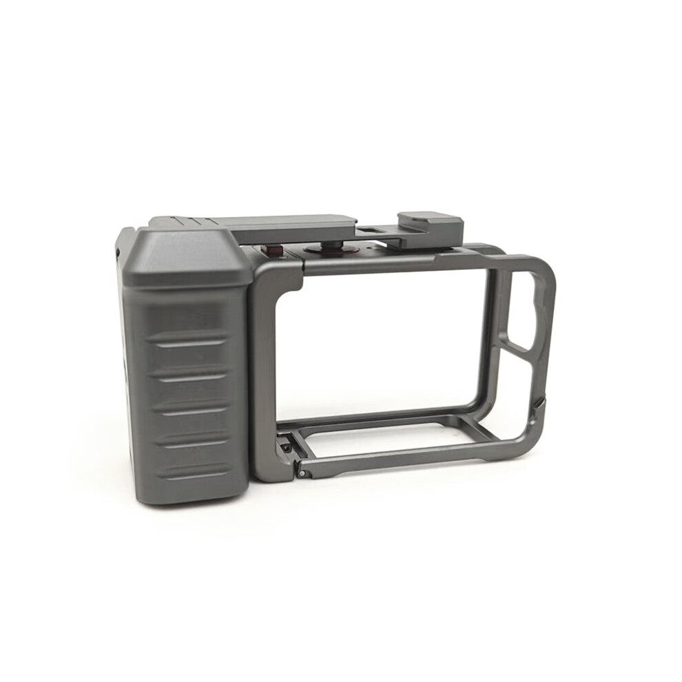For Action 6 Vlog Grip Mount - Metal Quick Release Rabbit Cage For Enhanced Videography 6133606765586