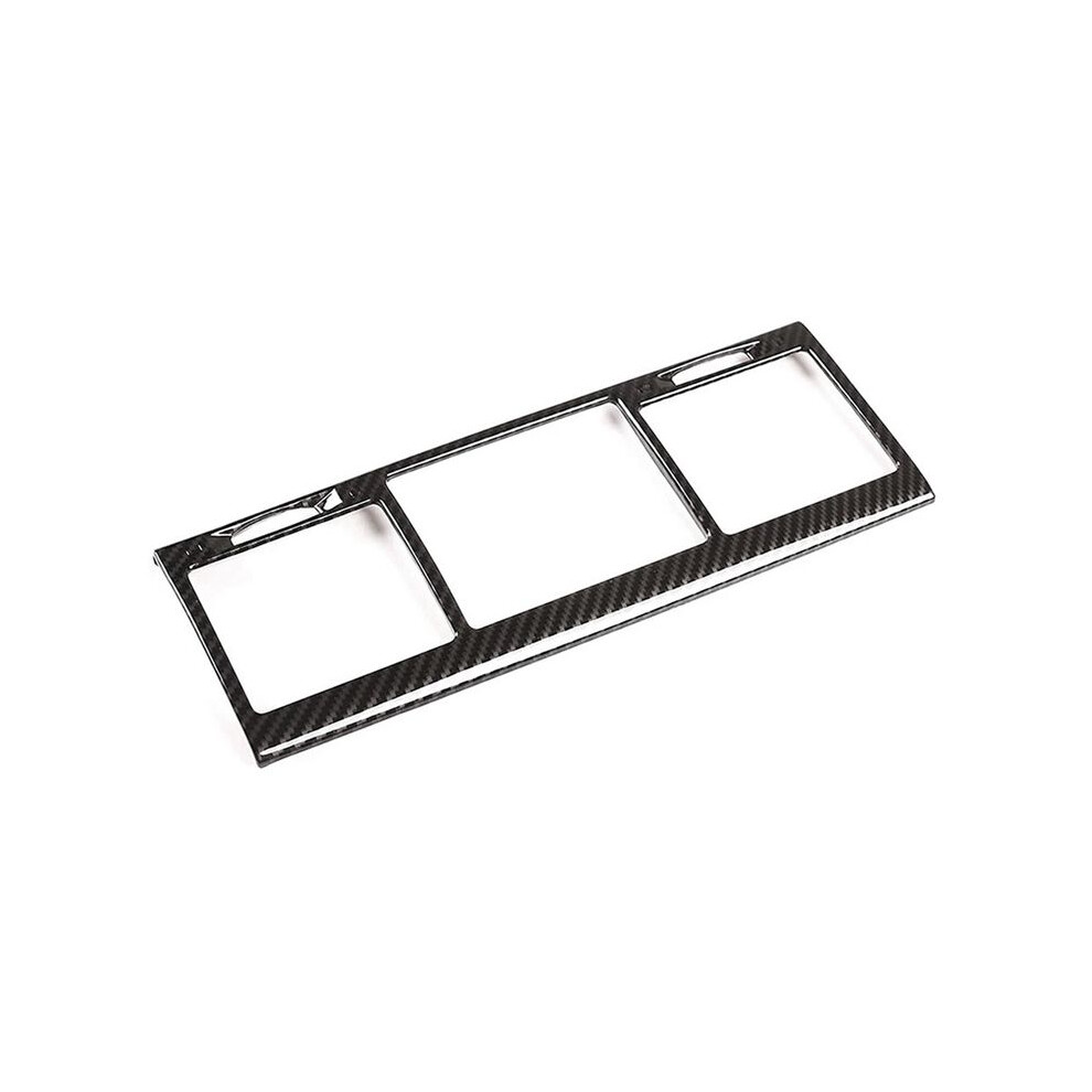 Car Carbon Fiber Central Air Condition Outlet Vent Cover Frame Trim For - G-Class W463 2004-2011 4712654838941