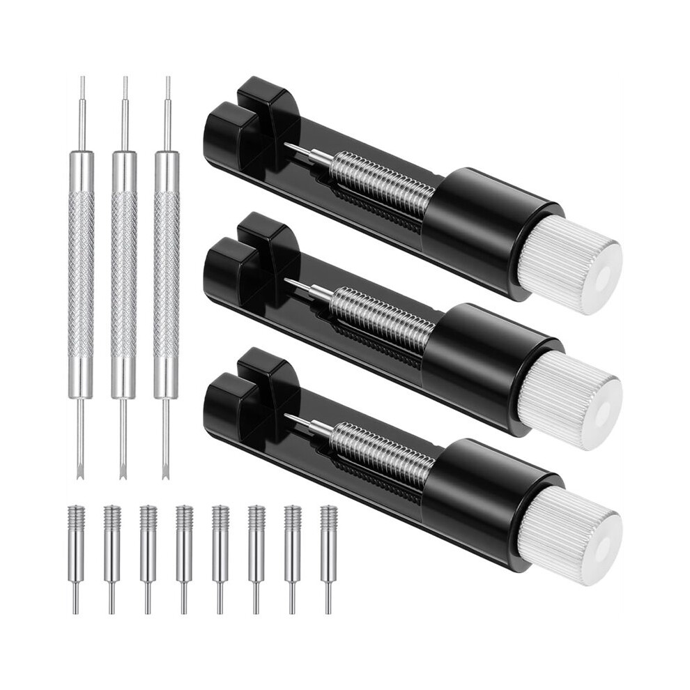 3Pcs Watch Link Removal Kit, Tools To Adjust And Replacement Bracelets Pin Remover For Sizing Strap, Adjuster Watches 6031048192918