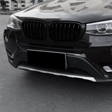 Car Front Kidney Grill Air Intake Grille Front Hood Grill Single Grille for X3 F25 X4 F26 LCI 2014-2017