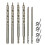 3/8" Drill Bit Set with Depth Stop Collar & SQ2 Screwdriver Bits for Pocket Hole Jig System 1