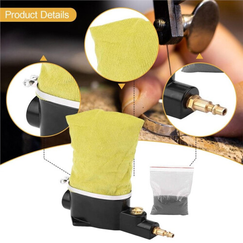 Pneumatic  Cleaner Buildup with Stable Sandblasting Tool for Removing Carbon 1