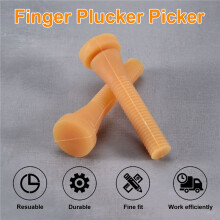 50Pcs Rubber Hair Removal Stick Chicken Geese Poultry Plucking Finger Plucker Picker for Ducks Durable Wear Resist Rod Quail