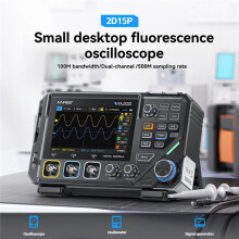 2D15P Digital Oscilloscope 3-in-1 Digital Multimeter Oscilloscope Signal Generator Auto Range for Voltage/Current