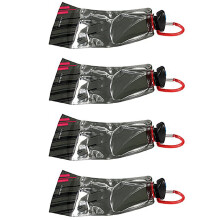 4Pcs 700 ML Faltbare Wiederverwendbar Wasserbeutel Trinkflasche Fahradflasche BPA Frei Schwarz