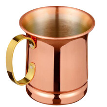 Stainless Steel Beer/Milk Mug,Handcrafted Moscow Mule Cup,Moscow Mule,Drinkware Tableware
