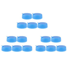 Water Jug Cap 15 Pack Plastic Water Bottle Cap Gallon Drinking Water Bottle Cap Replacement Bottle Tool Leak Free