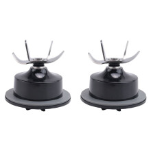 2X Vervangingsonderdelenmes met Pakking, 990140200 Blendermes voor Beach Blenders