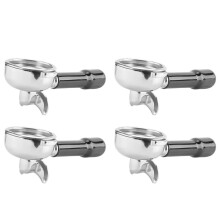 4pcs 58MM Stainless Steel Coffee Machine Bottomless Filter Holder Portafilter for Rocket/ Expobar Double Mouth/ E61