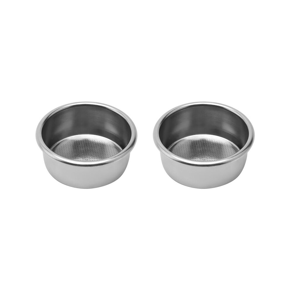2X Precision High Extraction Coffee Filter Basket, Stainless Steel Espresso Filter Basket For Bottomless 51Mm 4713387863415