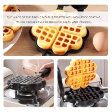 Gas Typ Haushalt Liebe Waffel Form Back Form Haushalt Anti Haft Kuchen Form DIY Waffel Eisen