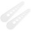 2PCS Leaf Stripper, 8 Holes Acrylic Kitchen Leaf Stripping Tool, Kitchen Gadgets Vanilla Stripper 1