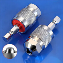 Drill Chuck Adapter Quick Change Pneumatic Drill Chuck 3-Jaw Hex Shank Chuck Professional Converter Hex Shank