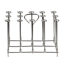 Skewer Stand Racks voor  Foodi Air Fryer DZ201, DZ401 Dual Basket Air Fryer- RVS Barbecue Spiesjes