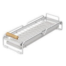 Simple Bowl Storage Bowl Drying Rack Sticky-Free Anti-Slip Drawing Shelf Storage Basket Drain Rack