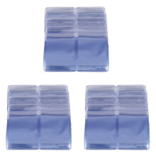 150Pc 6X4cm Zipper Closure Bags Clear  Bag Reclosable Plastic Small Baggies