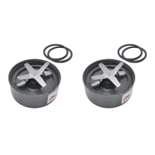 2X Blade Replacement Part Compatible with Nutribullet Pro 900W/600W Blender Extractor - Include 6 Fins Blade