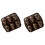 2X Ware Halloween Bakeware, Haunted Skull Cakelet Pan, Bronze 2